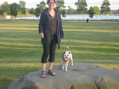 Yoichi and Me In Bouctouche, New-Brunswick